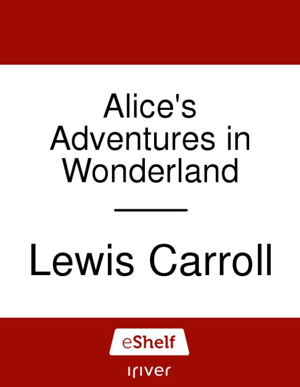Obal knihy Alice's Adventures in Wonderland