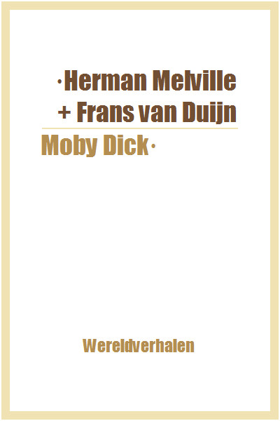 Obal knihy Moby Dick