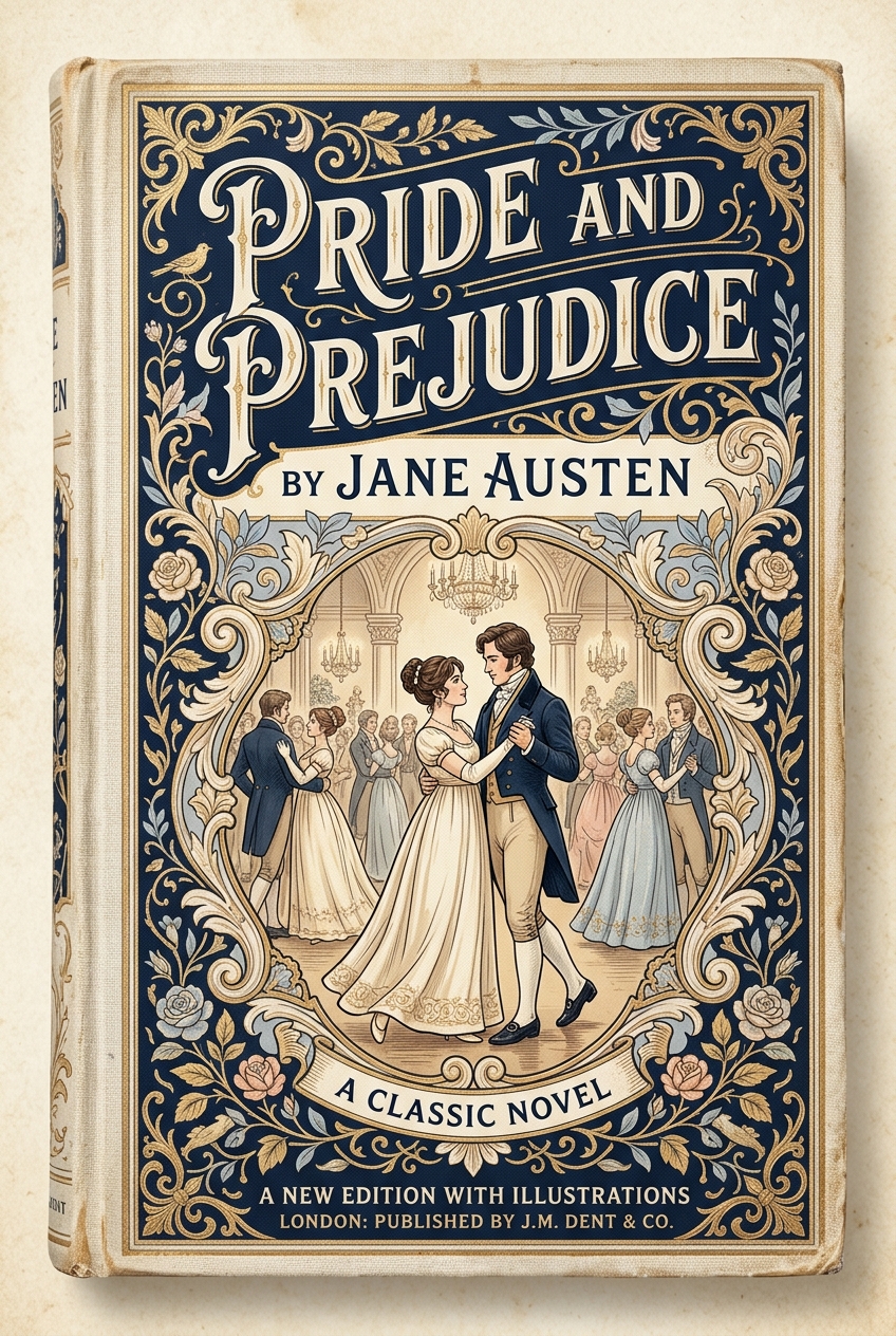 Obal knihy Pride and Prejudice